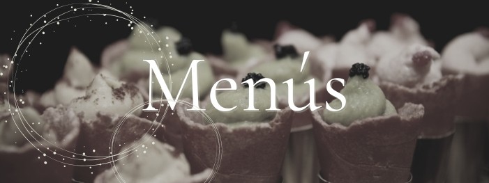 Cartell de men&uacute;s de casaments a la casa rural Grup Educa - Les Tallades - La Figuera - Festum